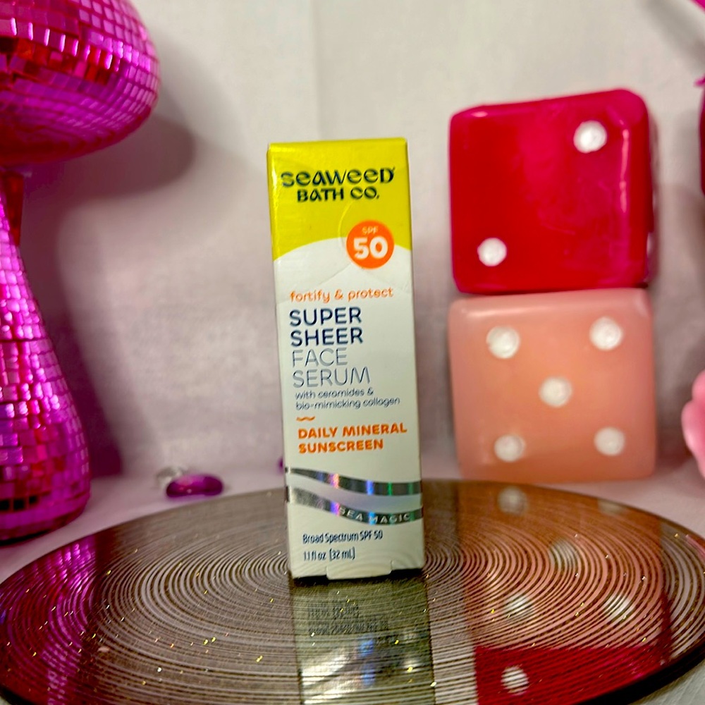 Seaweed Bath Co Super Sheer Face Serum 1.1 fl oz